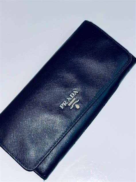 prada purple wallet|authentic prada wallet sale.